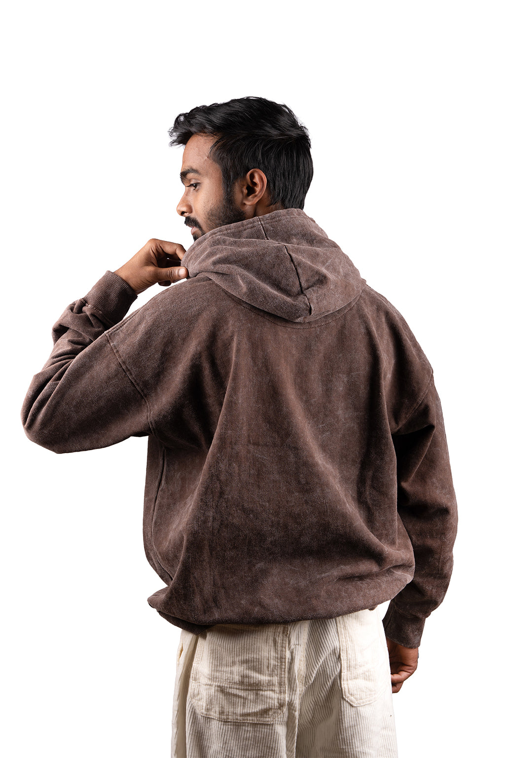 Mocha Unisex Oversized Hoodie