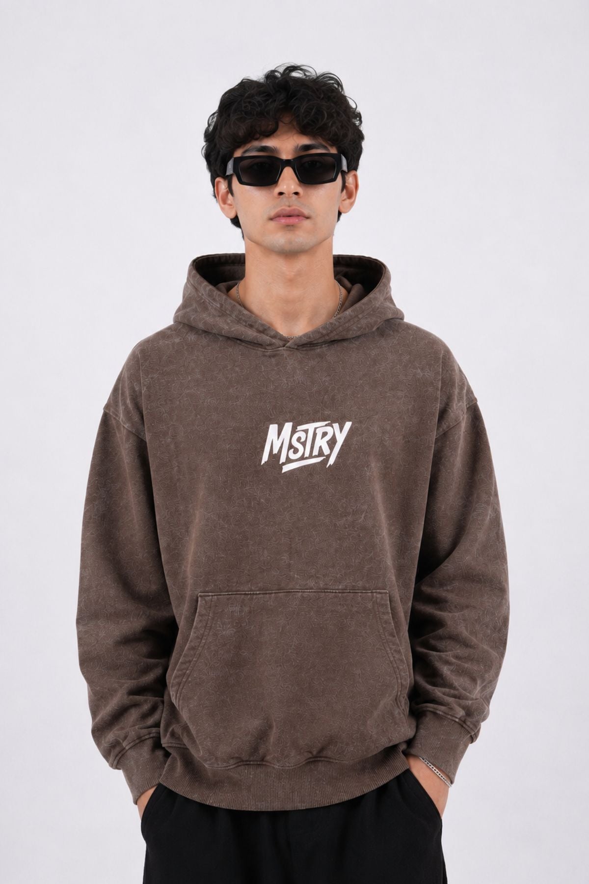 Mocha Unisex Oversized Hoodie